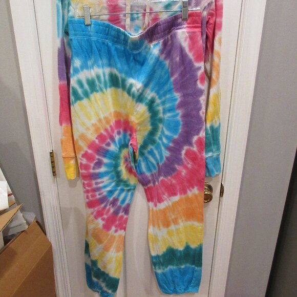 no boundaries tie dye matching sweatpants and hoodie - Picture 3 of 6